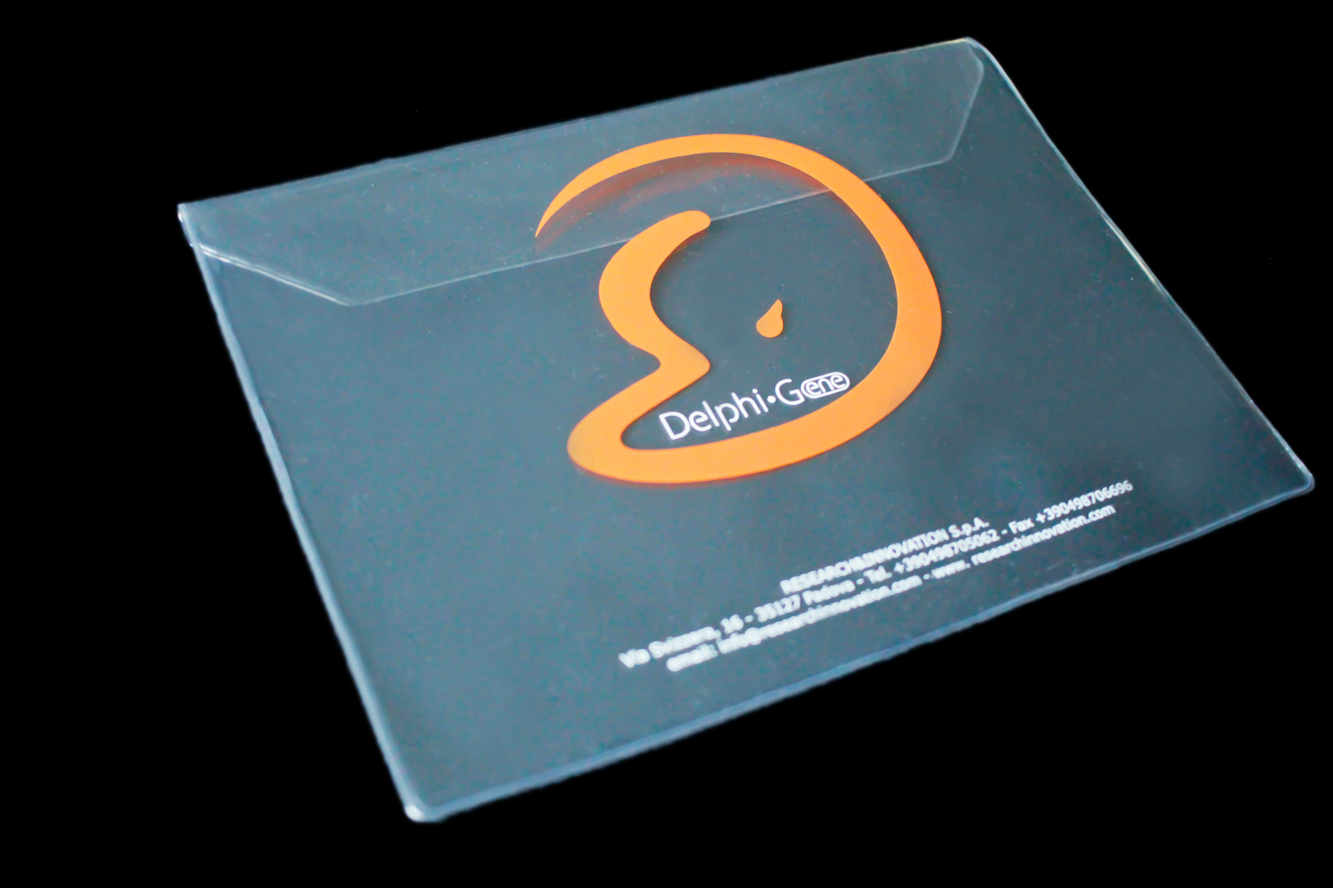 Bespoke clear pvc wallet Zeta s.r.l.