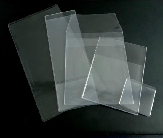 clear pvc pockets and sleeves