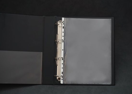 Binder Plastic Sleeves