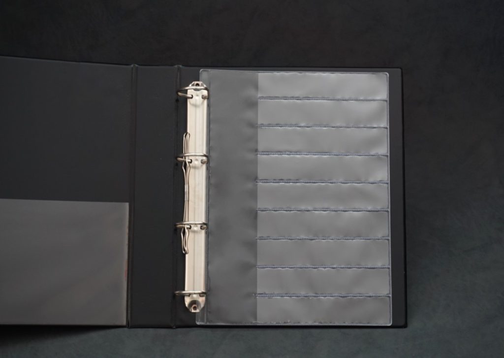 Binder Plastic Sleeves and Sheet Protectors for documents Zeta Srl