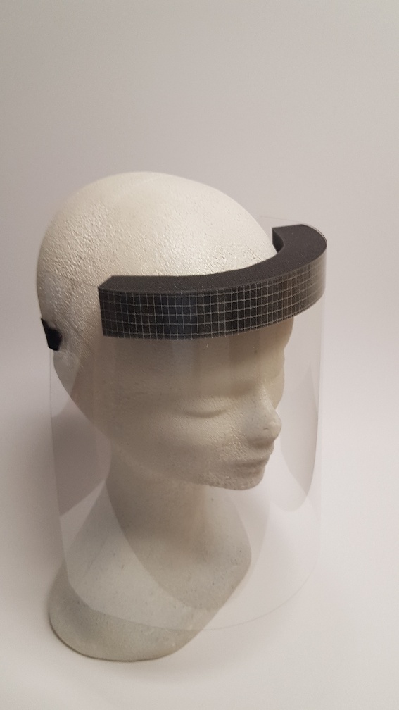 Face Shield COVID-19, Anti-Droplet - disinfectable and reusable - Zeta Srl